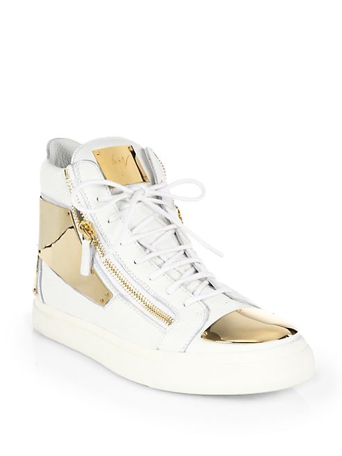 Giuseppe Zanotti - Double Zip High-Top Sneakers