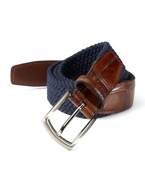 Saks Fifth Avenue Collection - Woven Belt