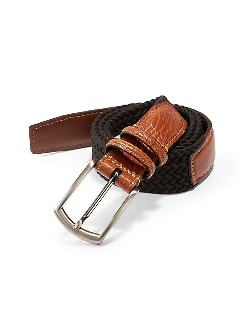 Saks Fifth Avenue Collection - Stretch Leather Belt