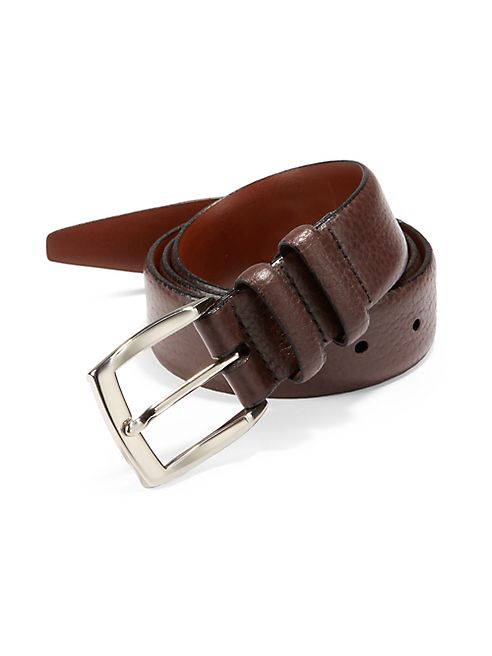 Saks Fifth Avenue Collection - Tumbled Leather Belt