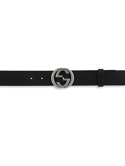 Gucci - Interlocking G Leather Belt