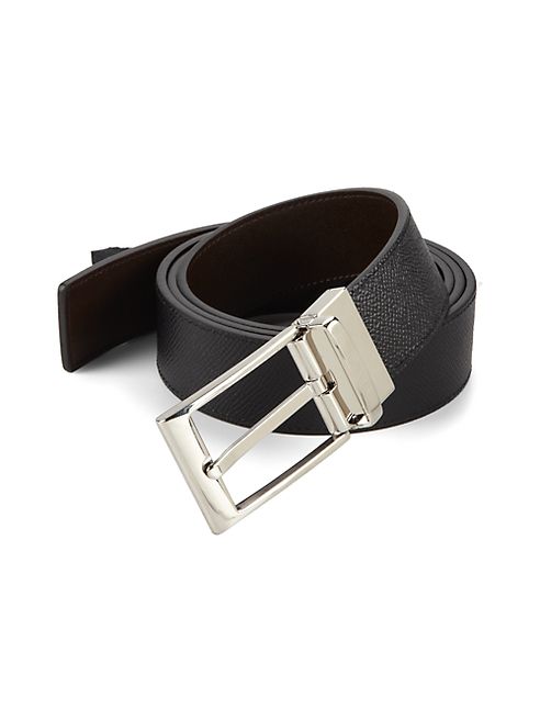 Bally - Reversible Grain Leather Belt