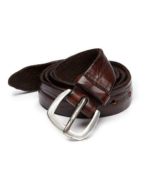 Orciani - Distressed Leather Belt