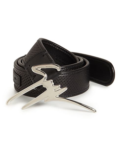 Giuseppe Zanotti - GZ Buckle Leather Belt