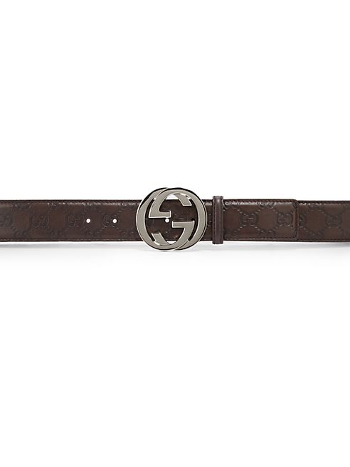 Gucci - Guccissima Leather Belt