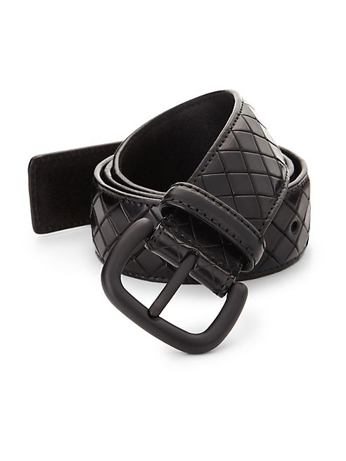 Bottega Veneta - Intrecciato Leather Belt