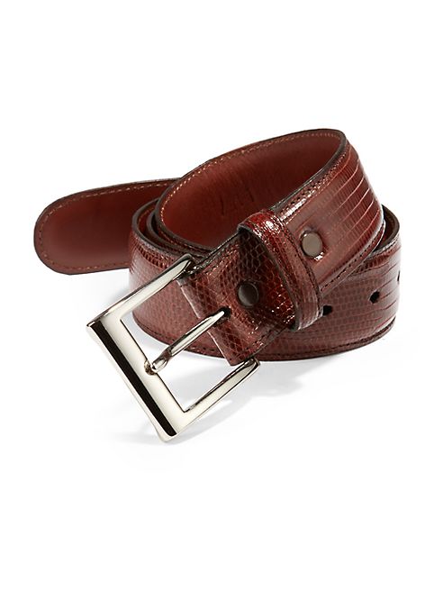 Saks Fifth Avenue Collection - Lizard Belt