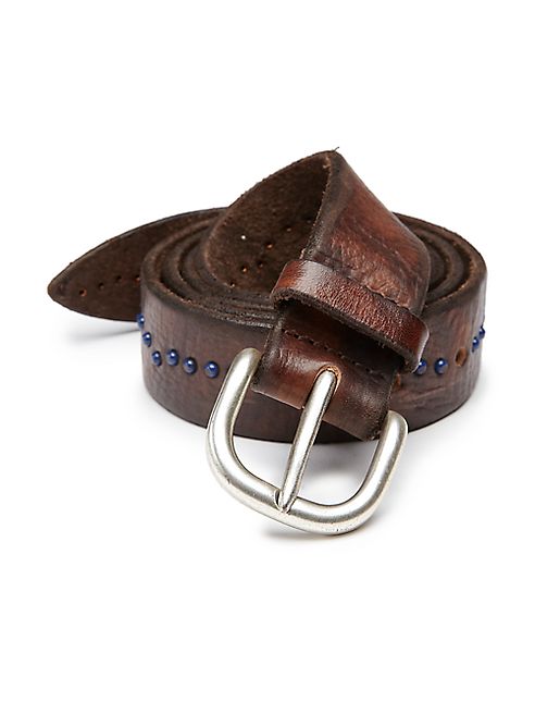 Orciani - Studded Leather Belt