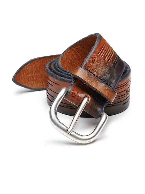 Orciani - Textured Leather Belt