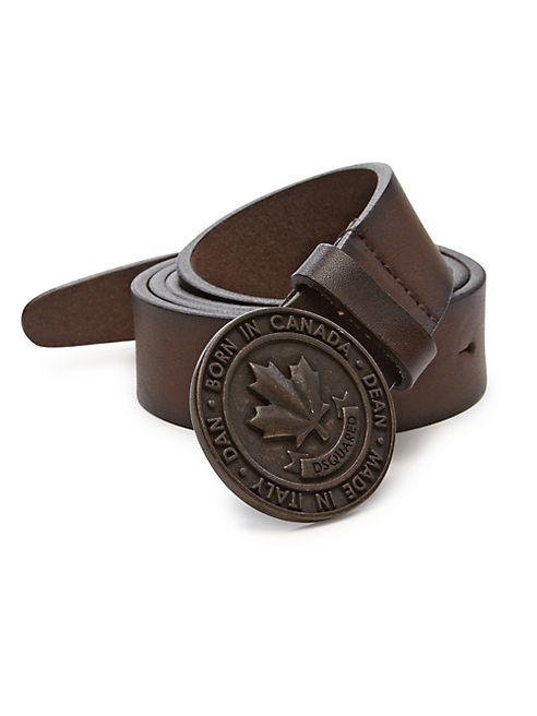 DSQUARED2 - Leather Logo Belt