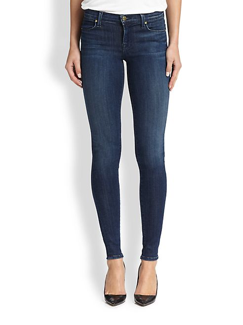 J BRAND - Mid-Rise Super Skinny Jeans