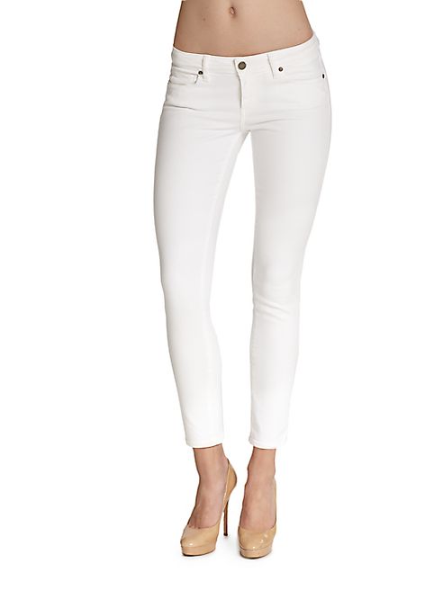 PAIGE - Skyline Cropped Peg Jeans