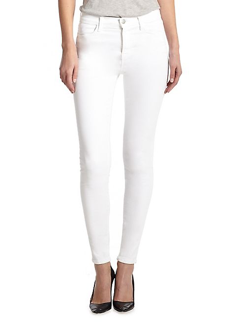 J BRAND - Maria High-Rise Skinny Jeans