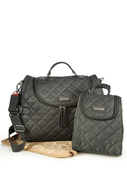 Storksak - Poppy Three-Piece Convertible Backpack Diaper Bag