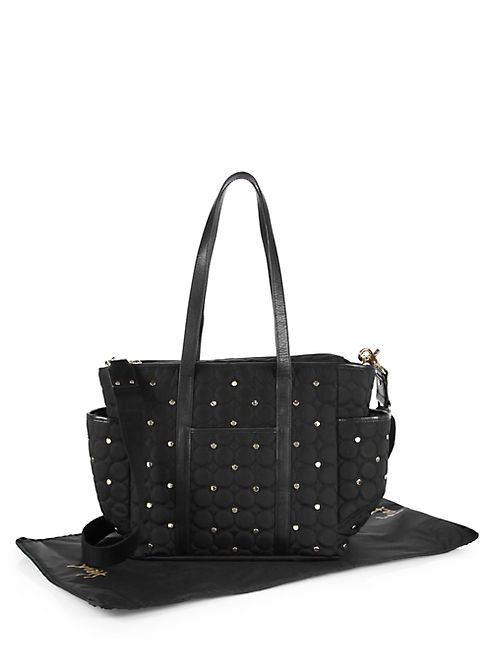 Rebecca Minkoff - Marissa Quilted & Studded Diaper Bag