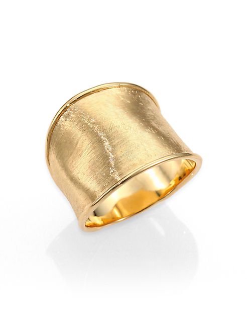 Marco Bicego - Lunaria 18K Yellow Gold Medium Band Ring