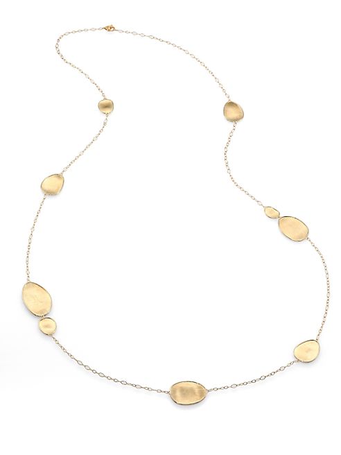 Marco Bicego - Lunaria 18K Yellow Gold Station Necklace