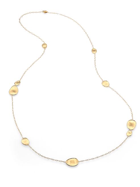 Marco Bicego - Lunaria 18K Yellow Gold Small Station Necklace