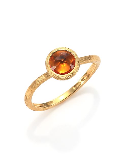 Marco Bicego - Jaipur Citrine & 18K Yellow Gold Ring