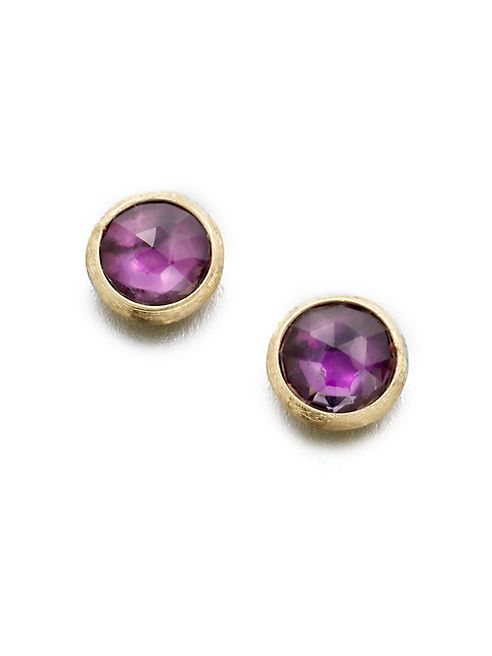 Marco Bicego - Jaipur Amethyst & 18K Yellow Gold Stud Earrings