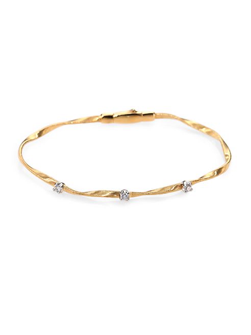 Marco Bicego - Marrakech Diamond & 18K Yellow Gold Bracelet