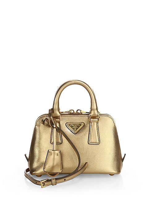 Prada - Saffiano Lux Mini Promenade Bag