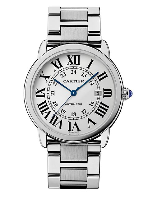 Cartier - Ronde Solo Extra-Large Stainless Steel Bracelet Watch