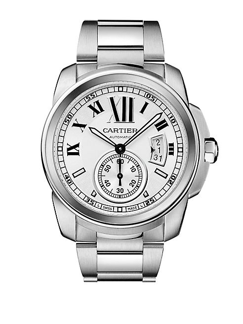 Cartier - Calibre de Cartier Stainless Steel Automatic Watch