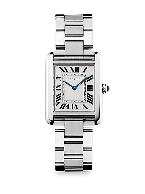 Cartier - Tank Solo Small Stainless Steel Bracelet Watch