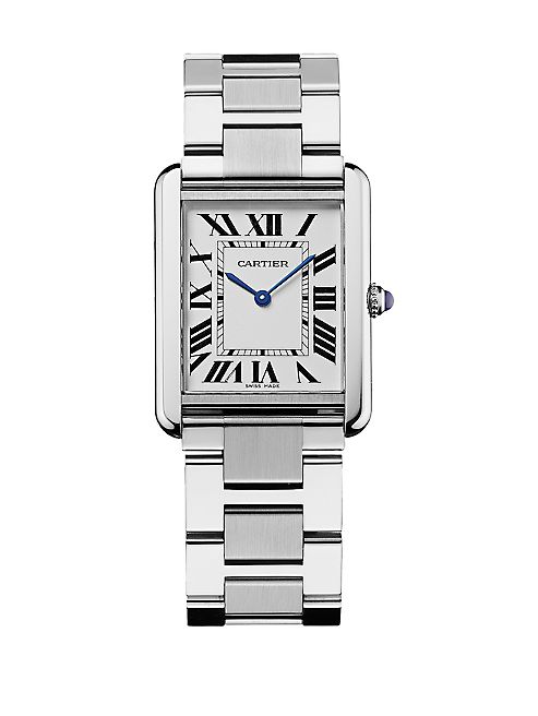 Cartier - Tank Solo Large Stainless Steel Bracelet Watch