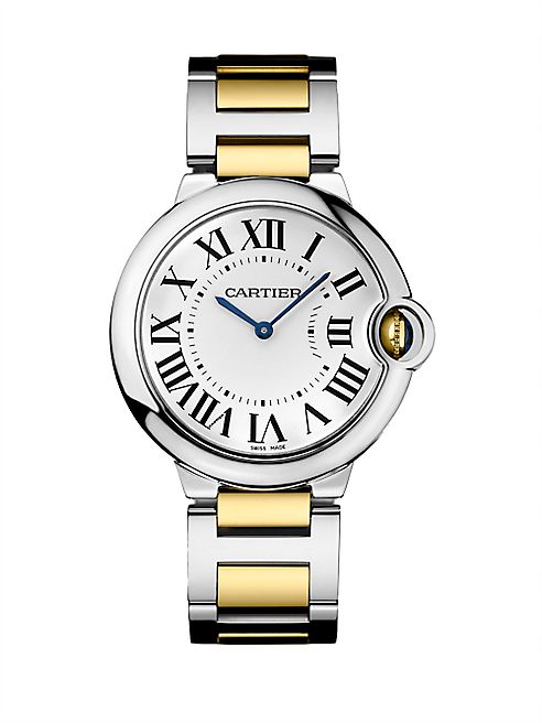 Cartier - Ballon Bleu de Cartier 18K Yellow Gold & Stainless Steel Automatic Bracelet Watch