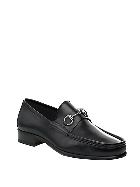 Gucci - Leather Bit Loafers