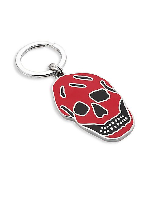 Alexander McQueen - Enamel Skull Key Ring