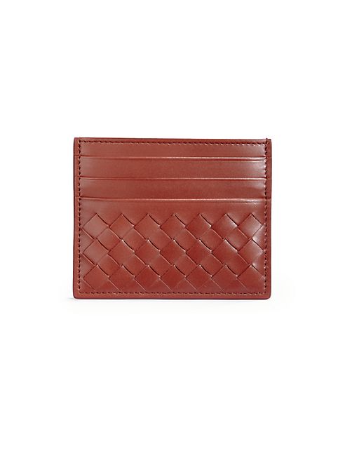 Bottega Veneta - Woven Leather Card Case