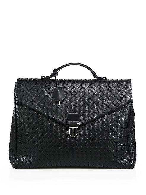 Bottega Veneta - Woven Leather Briefcase