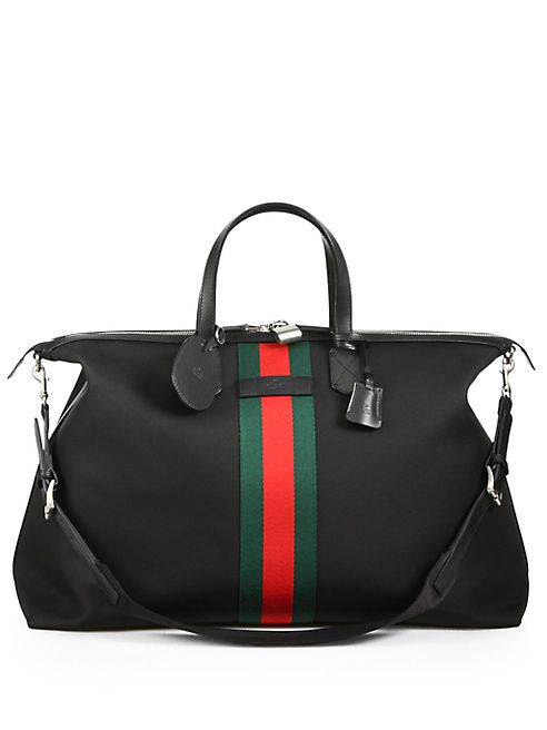 Gucci - Techno Canvas Duffel Carry-On Bag