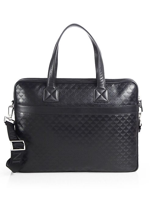 Emporio Armani - Vitello Laptop Case