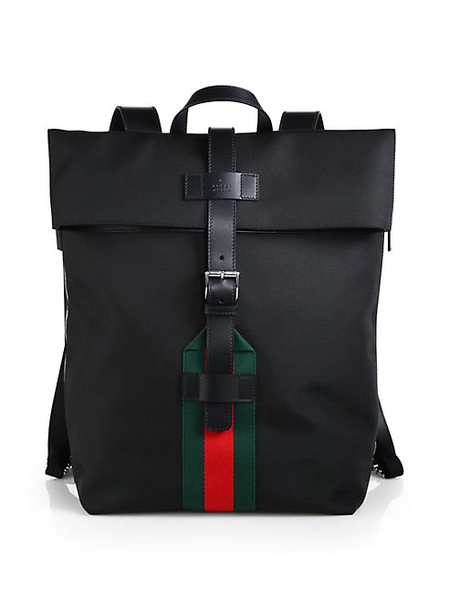 Gucci - Techno Canvas Backpack