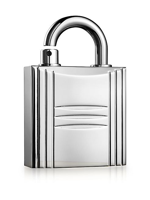 HERMÈS - Pure Perfume Refillable Lock Spray Silver Tone/0.25 oz.