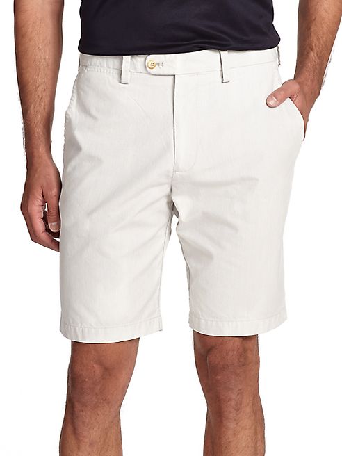 Saks Fifth Avenue Collection - Pincord Bermuda Shorts