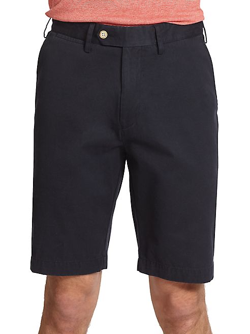 Saks Fifth Avenue Collection - Tailored Pima Cotton Shorts