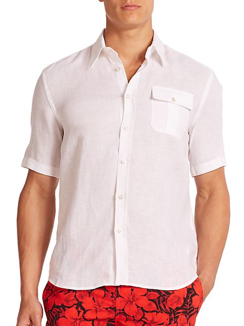 Vilebrequin - Classic Linen Button-Down Shirt