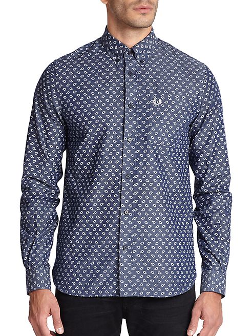 Fred Perry - Drakes Paisley Button-Down Shirt