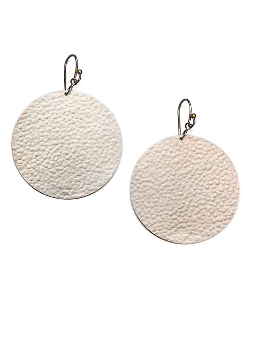 GURHAN - Lush Sterling Silver Flake Drop Earrings