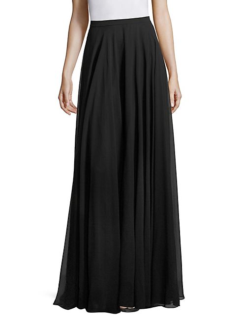 Teri Jon by Rickie Freeman - Chiffon Long Skirt