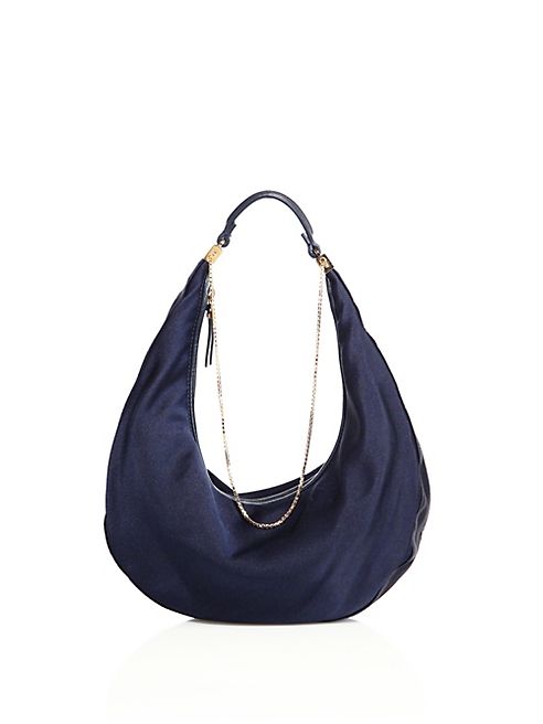 The Row - Silk Shoulder Bag