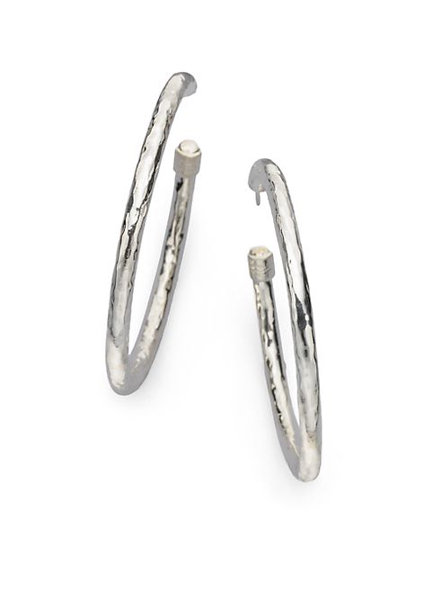 IPPOLITA - Glamazon Sterling Silver #4 Hoop Earrings/2