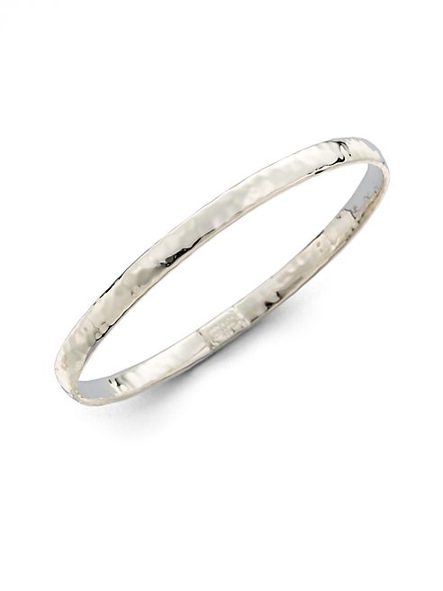 IPPOLITA - Glamazon Sterling Silver Flat Bangle Bracelet