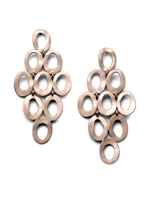 IPPOLITA - Rosé Carino Open Cascade Earrings