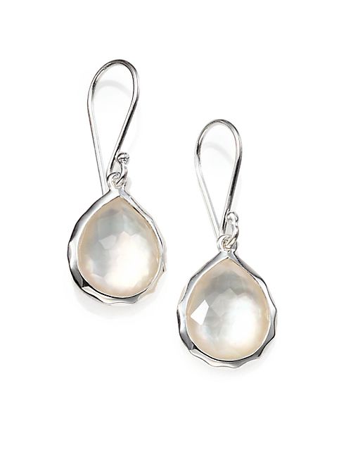 IPPOLITA - Mother-Of-Pearl, Clear Quartz & Sterling Silver Earrings